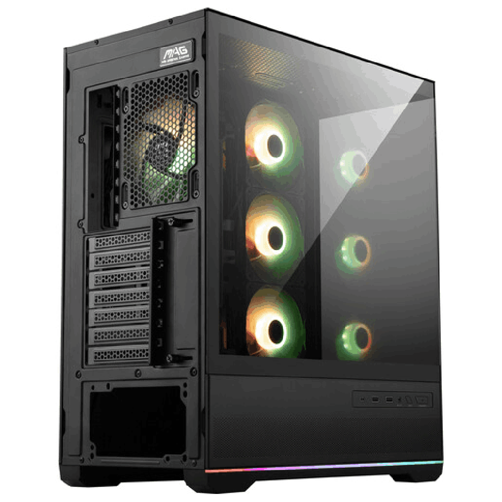 MSI MAG PANO 110R PZ Mid-Tower Computer Case, Black | MAG PANO 110R PZ