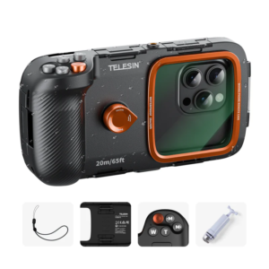 TELESIN Underwater Mobile Phone Waterproof Dive Case | P4-WTP-06