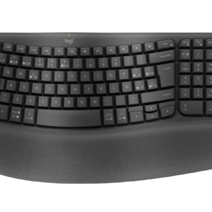 Logitech Wireless Keyboard Wave Keys Ergonomic - Graphite (Ara) | 920-012312