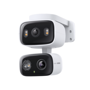 TP-Link 2K Indoor/Outdoor Dual Lens Pan/Tilt Security Camera | Tapo C246D