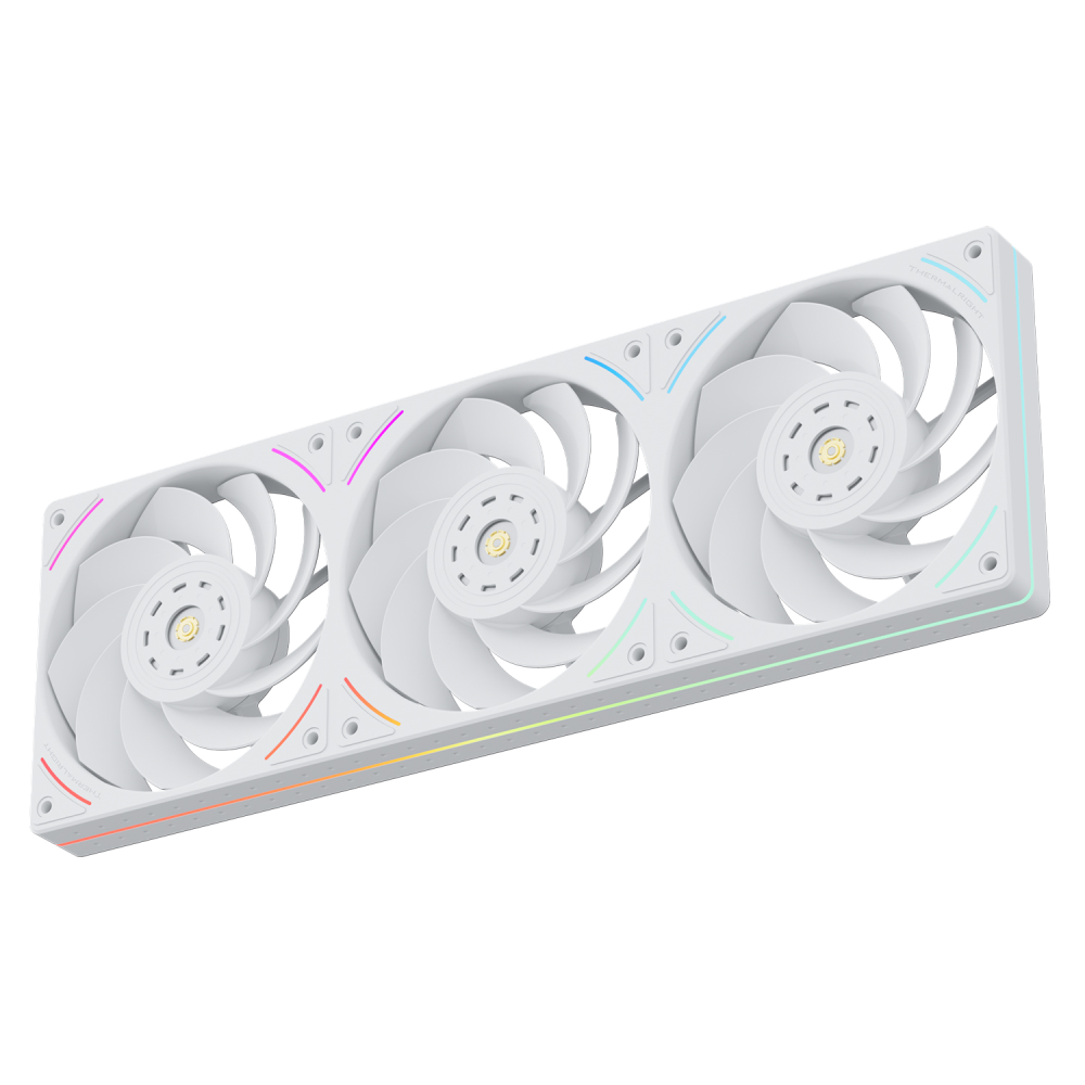 Thermalright 360mm Single-Frame PC Cooling Reverse Case Fans - White | TL-UB36RW