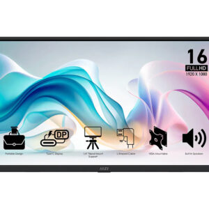 MSI PRO 15.6″ Portable Monitor | MP165 E6