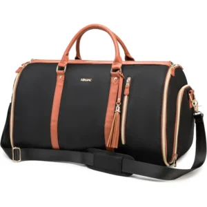 Kinmac Elite 2-in-1 Executive Voyager Garment Duffel Bag 50L - Black | KMT489