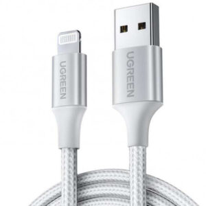 UGREEN USB-A to Lightning Charging & Sync Cable 1.5M Silver | 60162