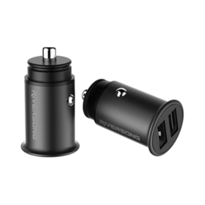 Riversong Safari P2 CC13 Mini Car Charger, 2.4A with 2 USB Port