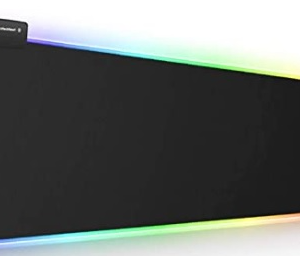Rasure Extended Chroma Soft Gaming Mouse Mat - Black