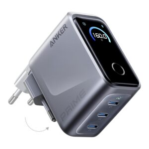 3 Ports) Anker Prime 160W Laptop Charger 3 Ports GaN | A2687341