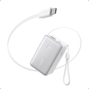 45W) Nano Power Bank 10K 45W with Retractable USB-C Cable | 45W-NANO-POWER-BANK-10K-9789