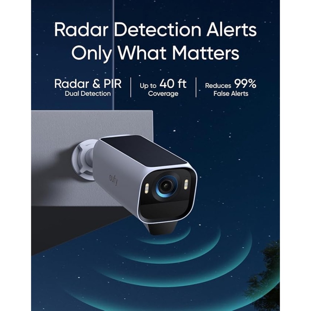 Anker S3 Pro Wireless Outdoor Security Camera 4K