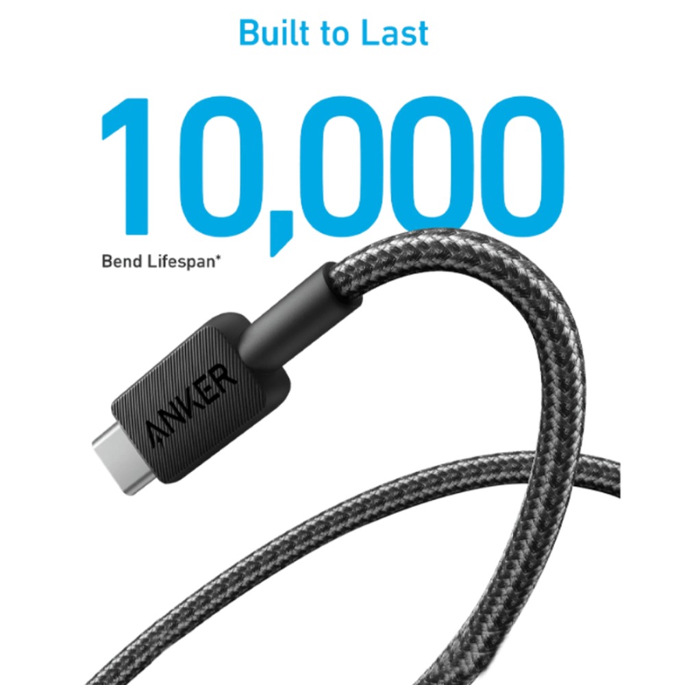 Anker USB-A to USB-C Cable Braided 3ft | ANK-322-USB-USB-C-19FE