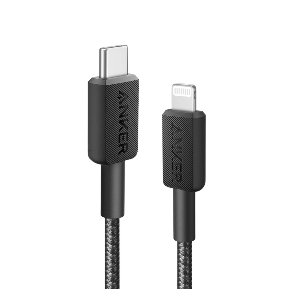 Anker USB-C to Lightning Cable Black 1.8m | ANK-322-USB-C-LIGHTNING-5174