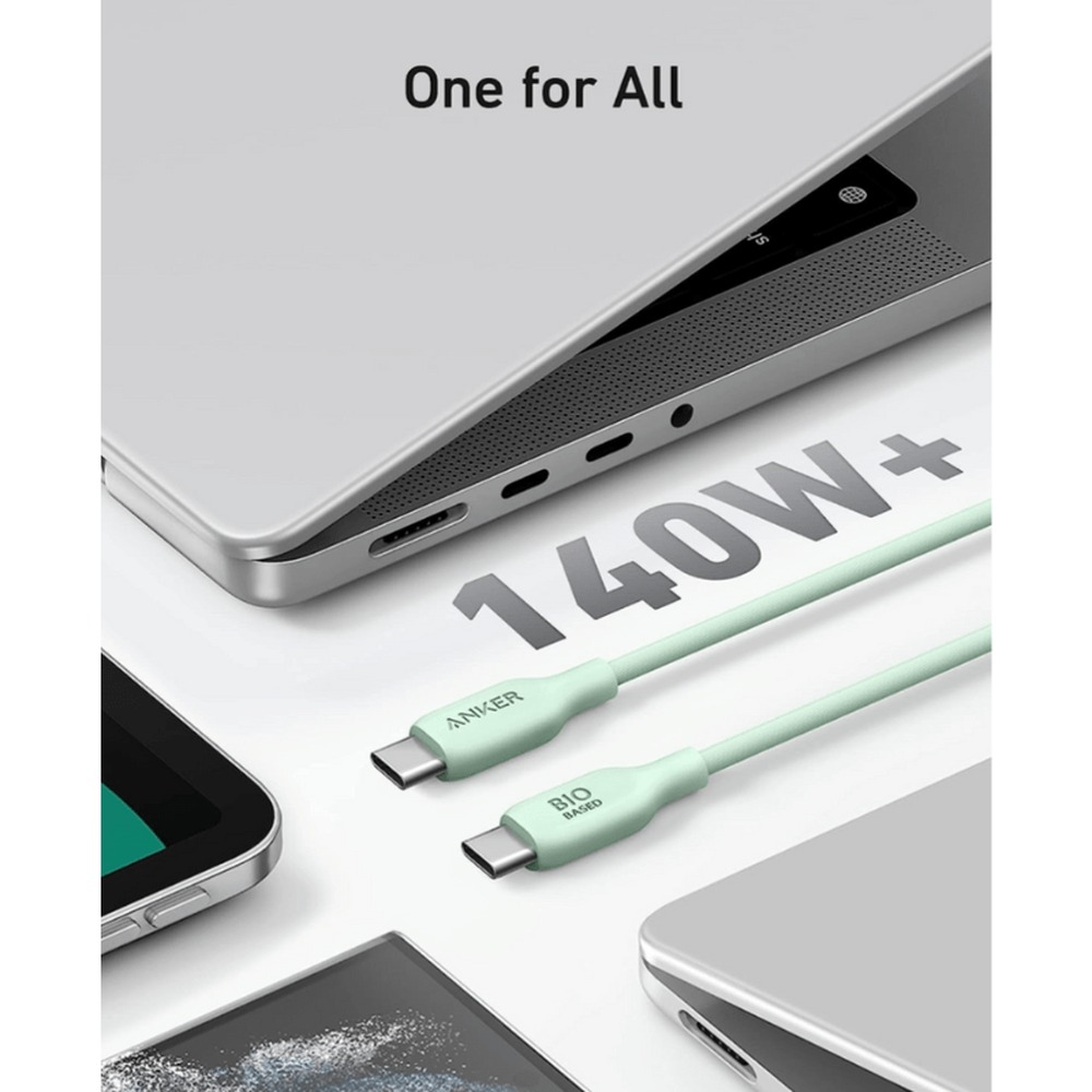 Anker USB-C to USB-C Cable 140W Bio-Based | ANK-543-USB-C-USB-C-C8AA