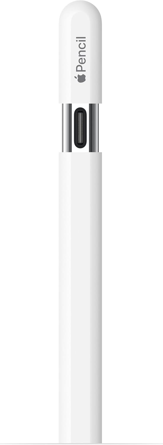 Apple Pencil (USB-C) MUWA3 — Precision Stylus for iPad | Magnetic Attach, Tilt Sensitivity, Hover