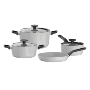 Berghoff Leo Glints 7 pcs Ceramic Nonstick Cookware Set, Spirit | 3950615085