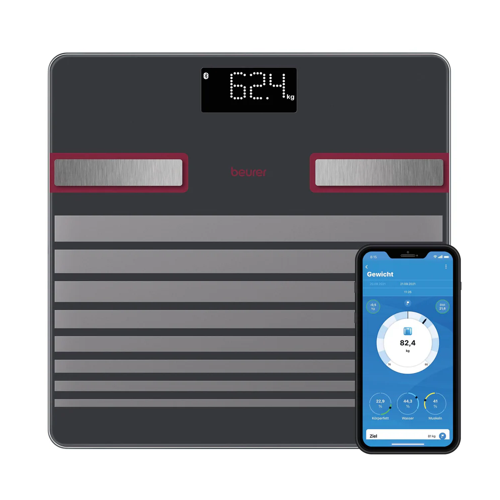Beurer BF 451 Limited Edition Diagnostic Bathroom Scale with Bluetooth | BF 451 LE