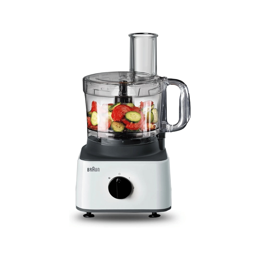 Braun Food Processor White 2.1L 750W 8-in-1 | FP0132