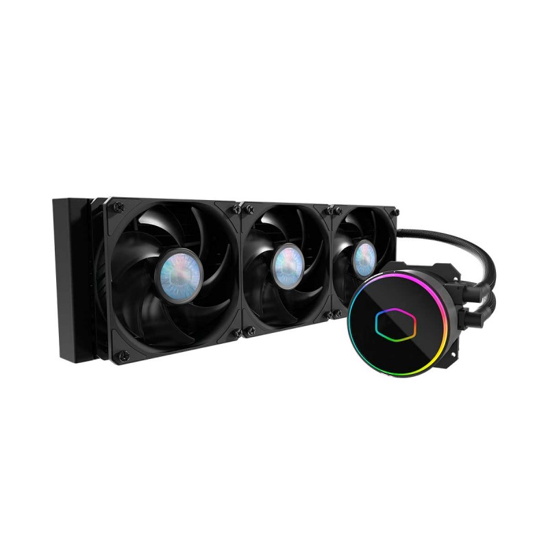 Cooler Master MasterLiquid ML360 Vivid 360mm AIO CPU Cooler with 2" LCD & ARGB | MLY-L36M-A18PK-R1