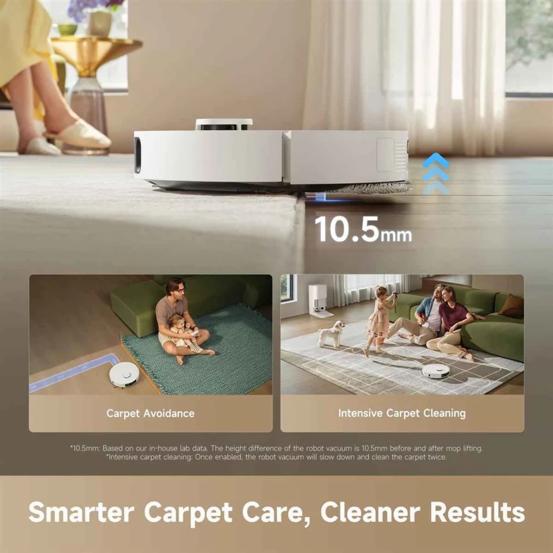 Dreame Robot Vacuum Cleaner White 25000Pa Suction | 298946