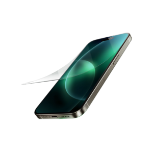 Green Lion 9H Steve Privacy Screen Protector for iPhone 16 Plus - Black Edge/Clear | GN9HSGL16PSCL