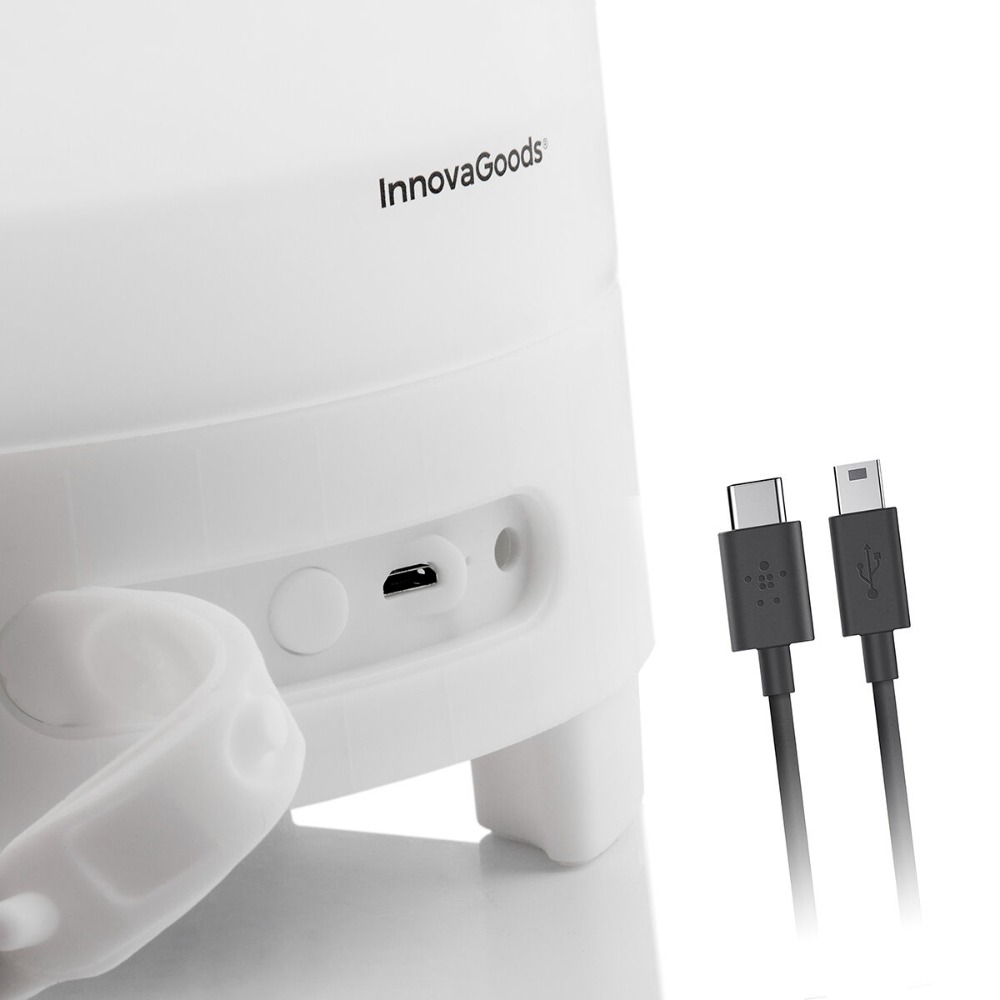 InnovaGoods Sonice LED Ice Bucket with Rechargeable Speaker | V0103019