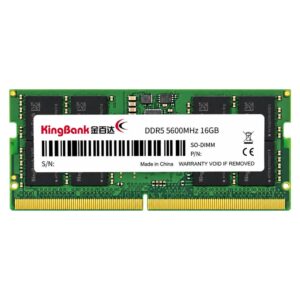 KingBank 16GB DDR5 5600MT/s CL45 Laptop RAM SO-DIMM | K5.01.FN05DD4001