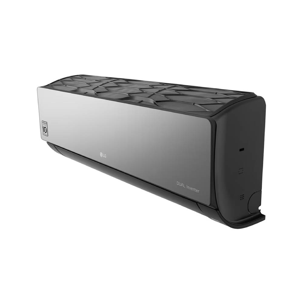 LG ARTCOOL 18000 BTU Inverter Air Conditioner with Wi-Fi & Ionizer - Mirror Black | S4-W18KLRPA