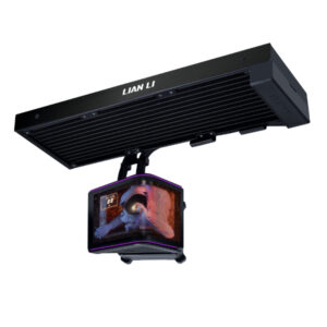 Lian Li HydroShift II OLED Curved 360mm Fanless AIO CPU Cooler Black | G89.GHS2OLDC36NB