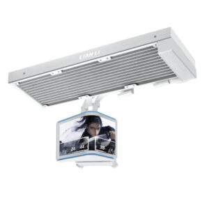 Lian Li HydroShift II OLED Curved 360mm Fanless AIO CPU Cooler White | G89.GHS2OLDC36NW