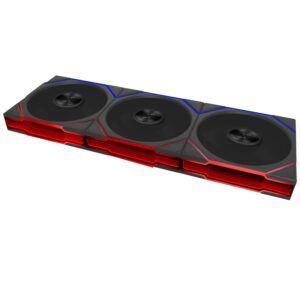 Lian Li UNI FAN TL FLEX 120 Black 3 Pack With Controller | G9F.12TL1F3B.00