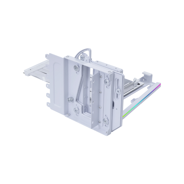 Lian Li Universal 4 Slots GPU Kit White with PCIe 5.0 Riser Cable | G89.VG4-5-V4W.00