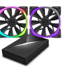 NZXT Case Fan Aer RGB & HUE+ Fan Controller | RF-AR140-C1