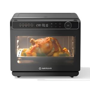 Nutricook Steami X, 10IN1 Air Fryer Convection Oven With Real Steam 24L - Stainless Steel | NCK-NCST330K