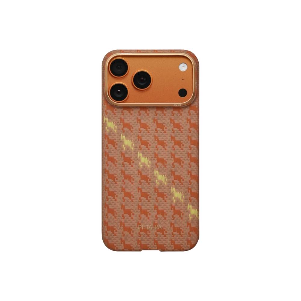 PITAKA iPhone 17 Pro Edge Case - Amber | HR1701P