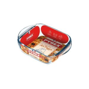 Pyrex Air Fryer Compatible Glass Square Dish 20cm 1L | 285154