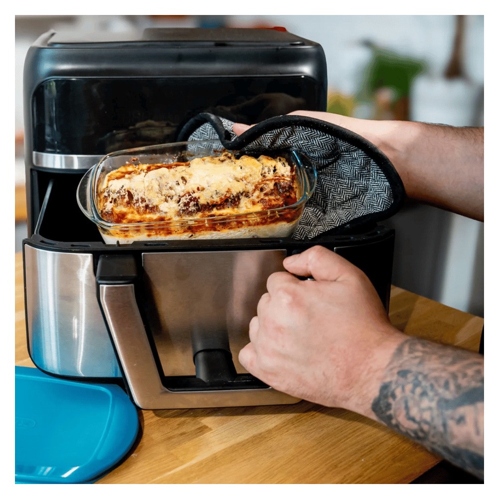 Pyrex Air Fryer Compatible Glass Square Dish 20cm 1L | 285154