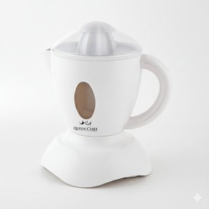 Queen Chef 20W Citrus Juicer, 800ML, Auto Start/Stop, Juice Level Indicator – White | QCCJ030