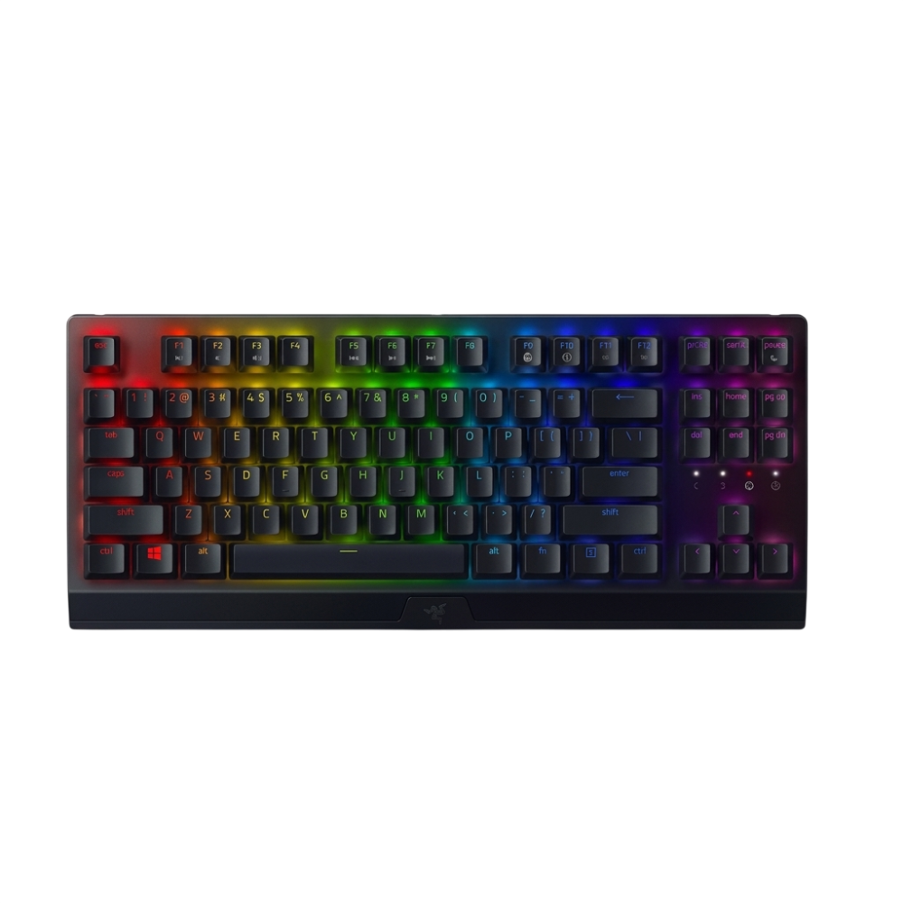 Razer BlackWidow V3 Tenkeyless Mechanical Gaming Keyboard - Green Switches - Chroma RGB