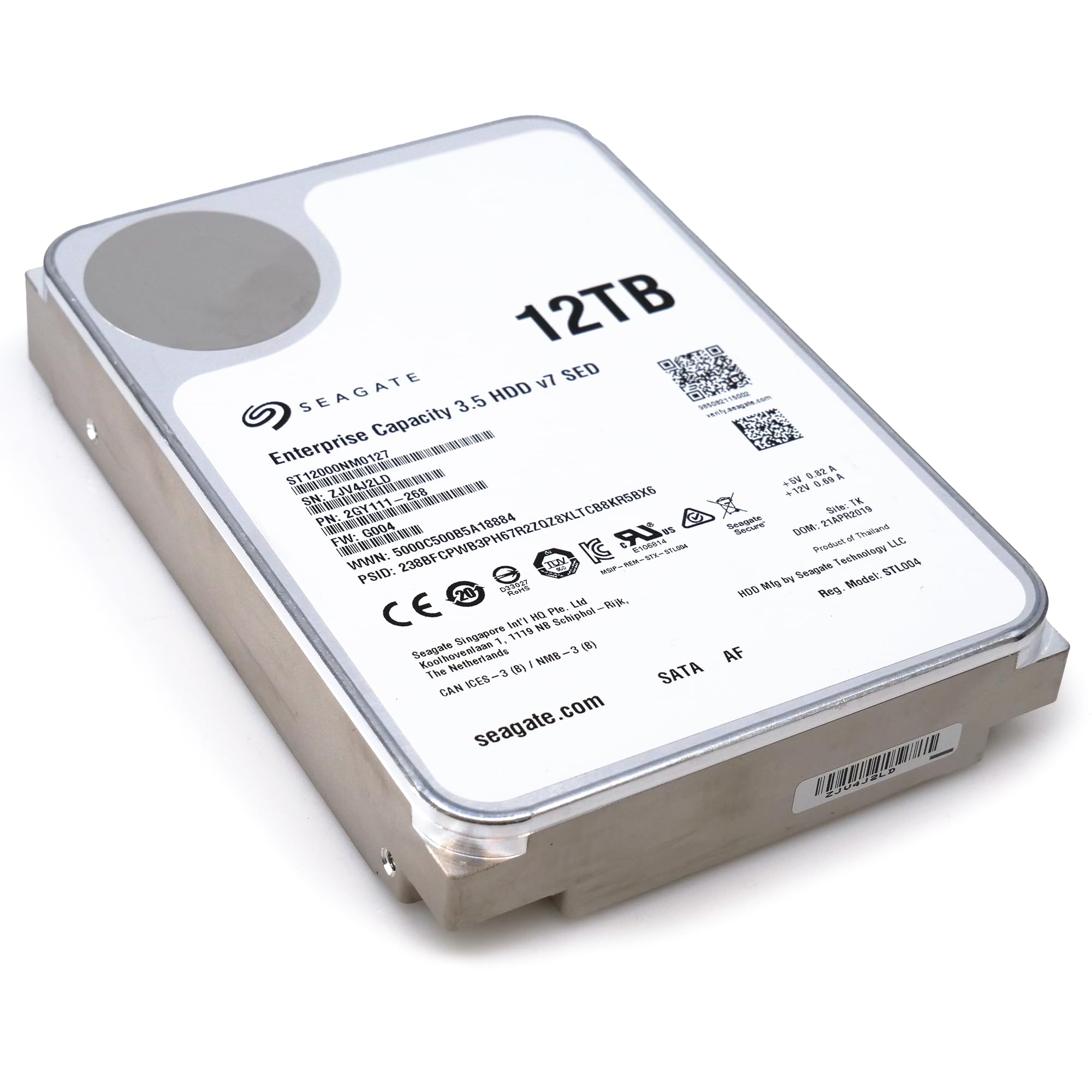 Seagate SATA 12TB Enterprise HDD | ST12000NM0127