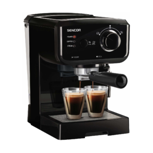 Sencor Semi-Automatic Espresso Machine with 15-Bar Pump | SES1710BK-MEG2